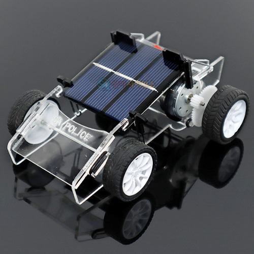 투명 아크릴 폴리스 태양광 자동차(1인세트)