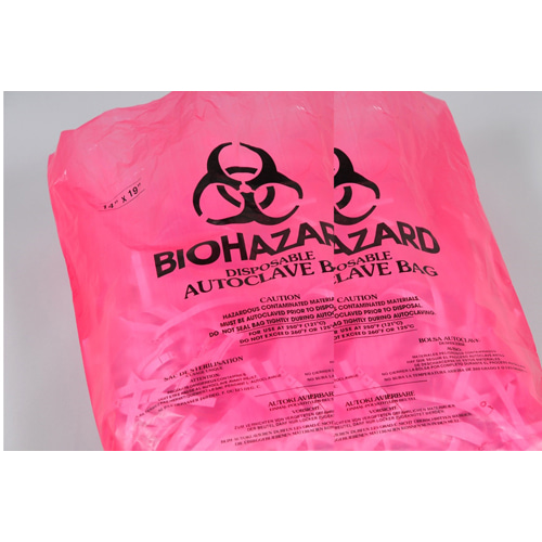 Biohazard Bags (멸균 비닐백)