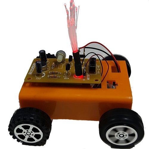 [KS-110-1]소리감지센서광섬유로봇자동차(핀타입) 전국학생창작탐구올림피아드용