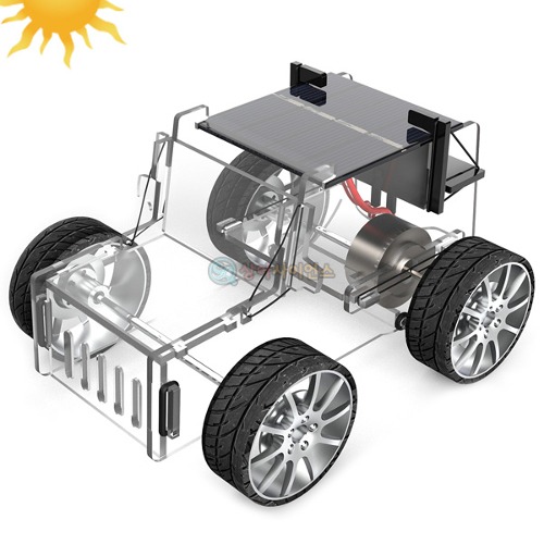 투명 아크릴 오프로드 태양광 자동차(1인세트)