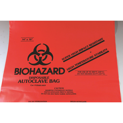 Super Strenght Biohazard Disposal Bags (멸균비닐백)